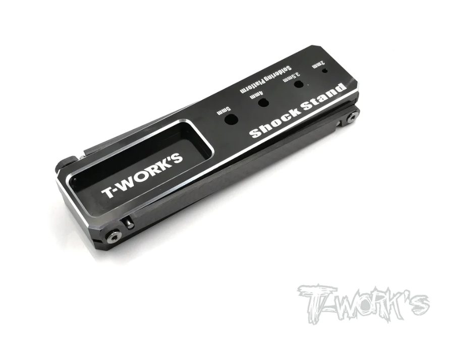 T-Work's】TT-046 製コンパクトショックスタンド【1/10オン?1